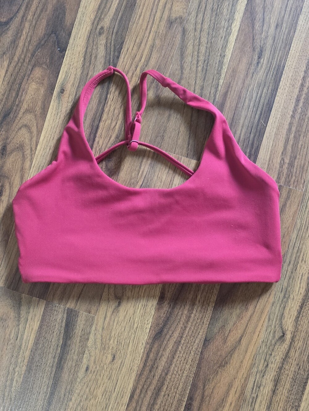 YoungLA Racerback Sports Bralette - Red